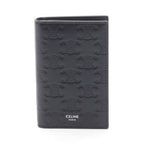 Celine Card Case Vertical Holder Triomphe Leather