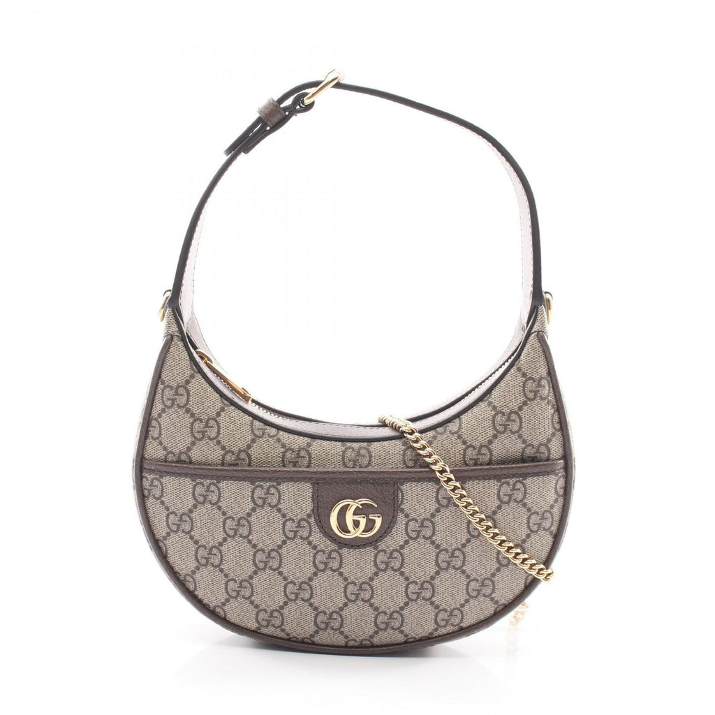 Gucci Ophidia GG Supreme 2-Way Canvas Leather Shoulder