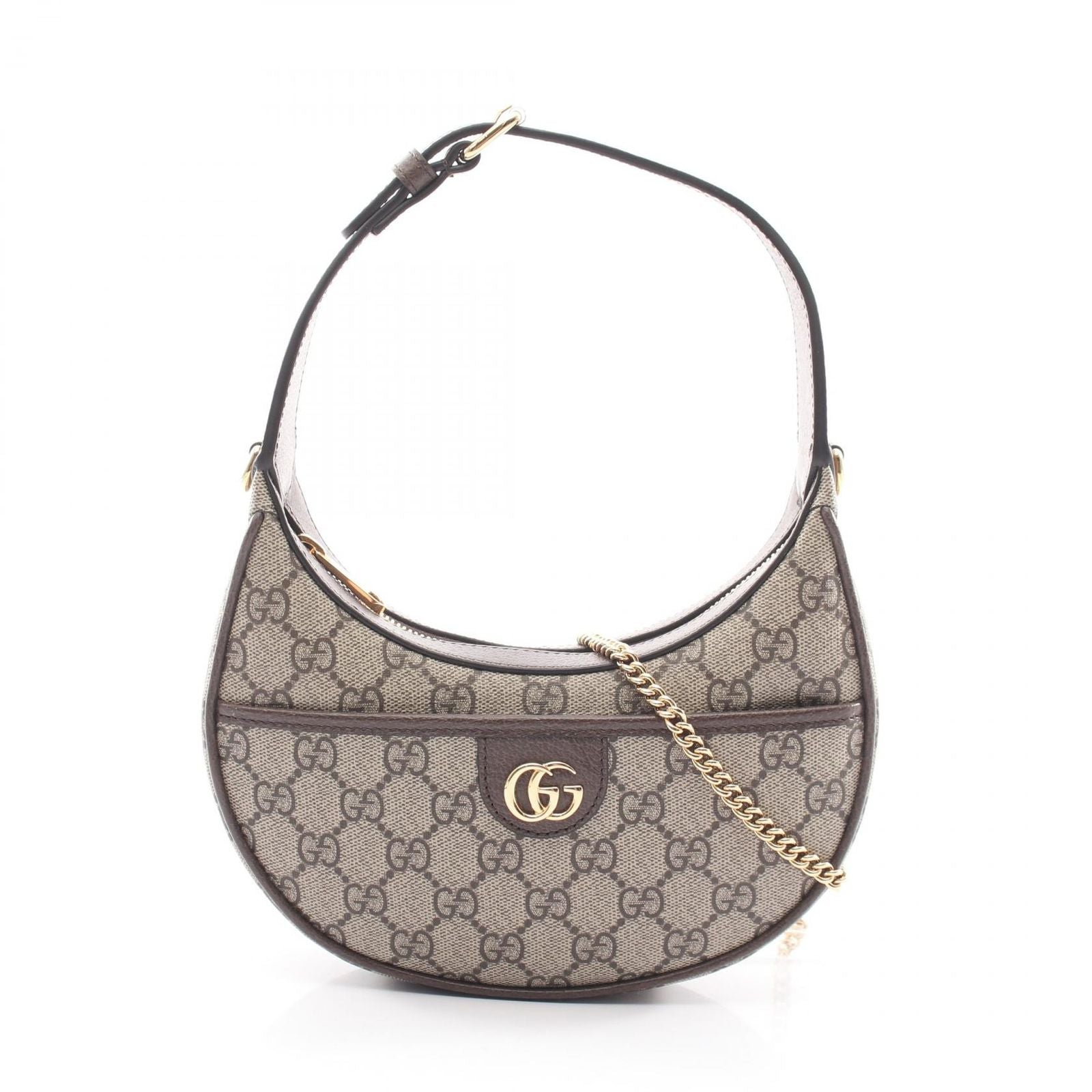 Gucci Ophidia GG Supreme 2-Way Canvas Leather Shoulder