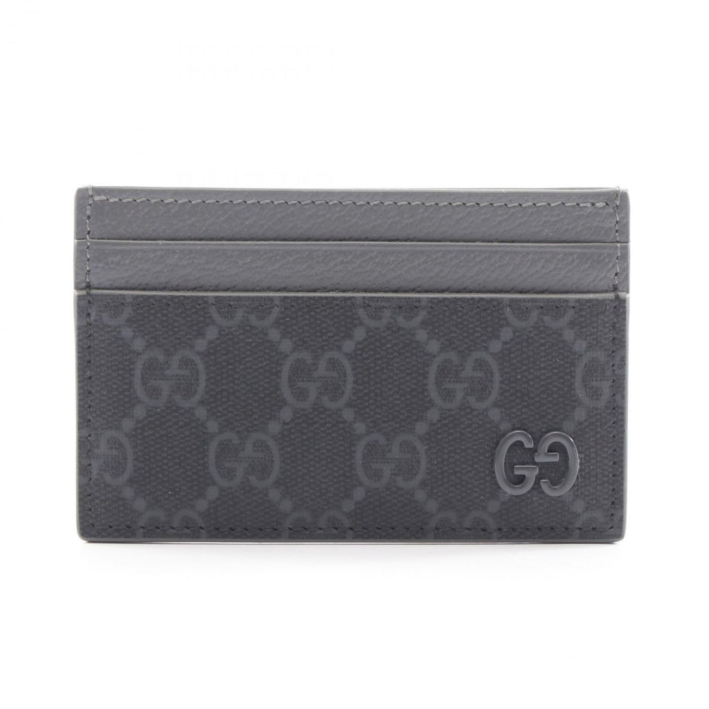 Gucci Card Case GG Supreme Leather Canvas
