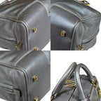 Loewe Amazona 28 Anagram Logo Handbag Leather Gray — view 8