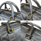 Loewe Amazona 28 Anagram Logo Handbag Leather Gray — view 9