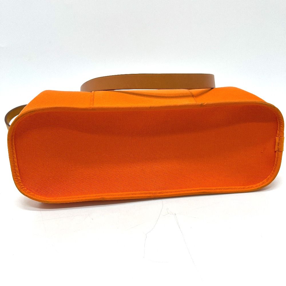 Hermes Tote Kabak PM Toile Ash Orange — view 5