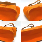 Hermes Tote Kabak PM Toile Ash Orange — view 7