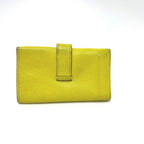 Hermes Key Case Bearn Chevre Coromandel Yellow Key Holder — view 2