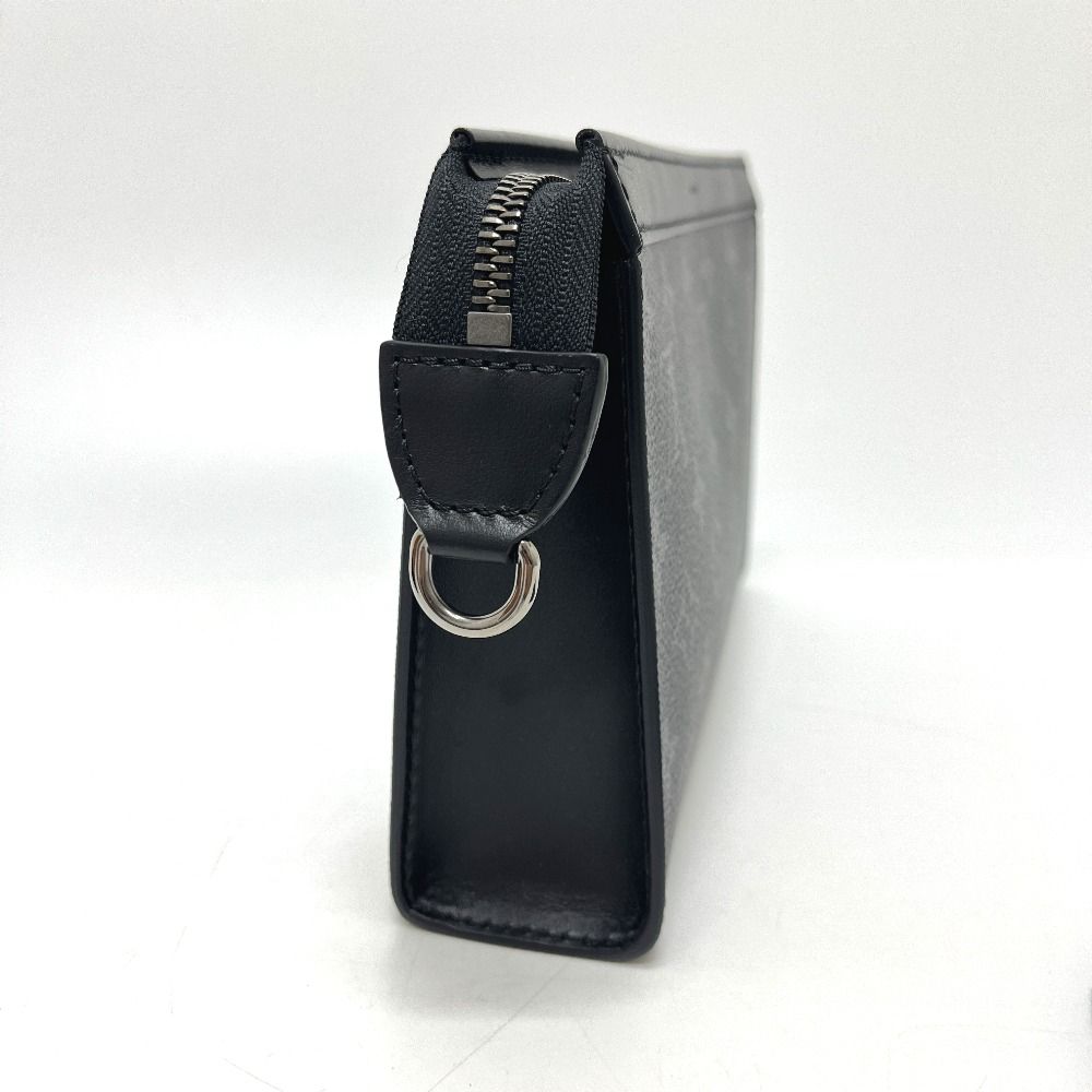 Louis Vuitton Shoulder Bag Gaston Wearable Wallet Monogram Eclipse Canvas Black — view 4