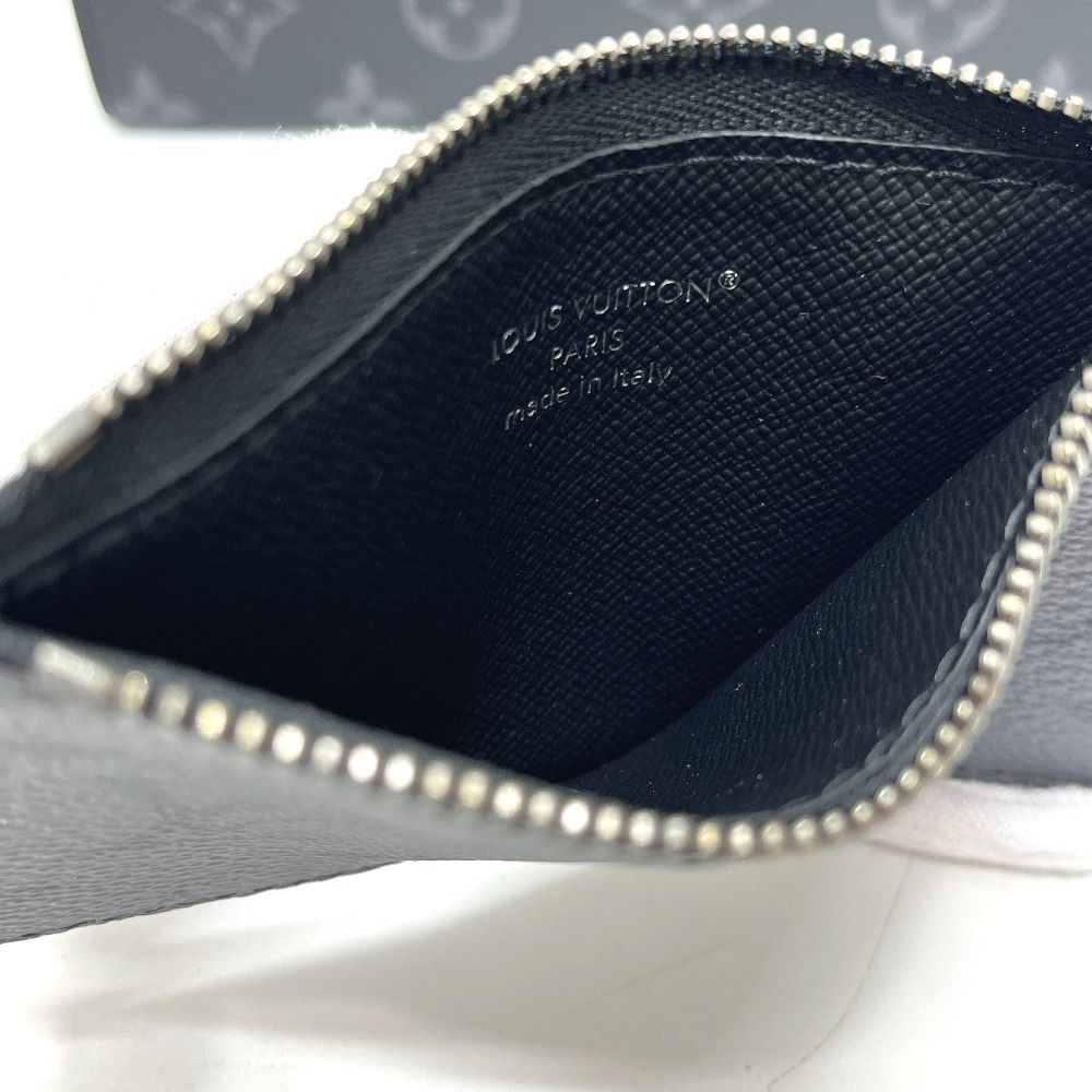 Louis Vuitton Shoulder Bag Gaston Wearable Wallet Monogram Eclipse Canvas Black — view 8