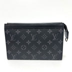 Louis Vuitton Shoulder Bag Gaston Wearable Wallet Monogram Eclipse Canvas Black — view 2