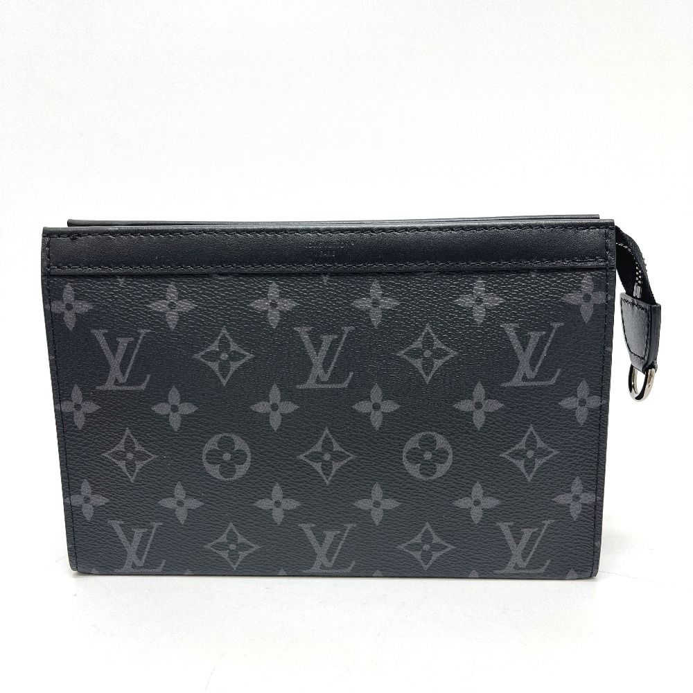Louis Vuitton Shoulder Bag Gaston Wearable Wallet Monogram Eclipse Canvas Black — view 2
