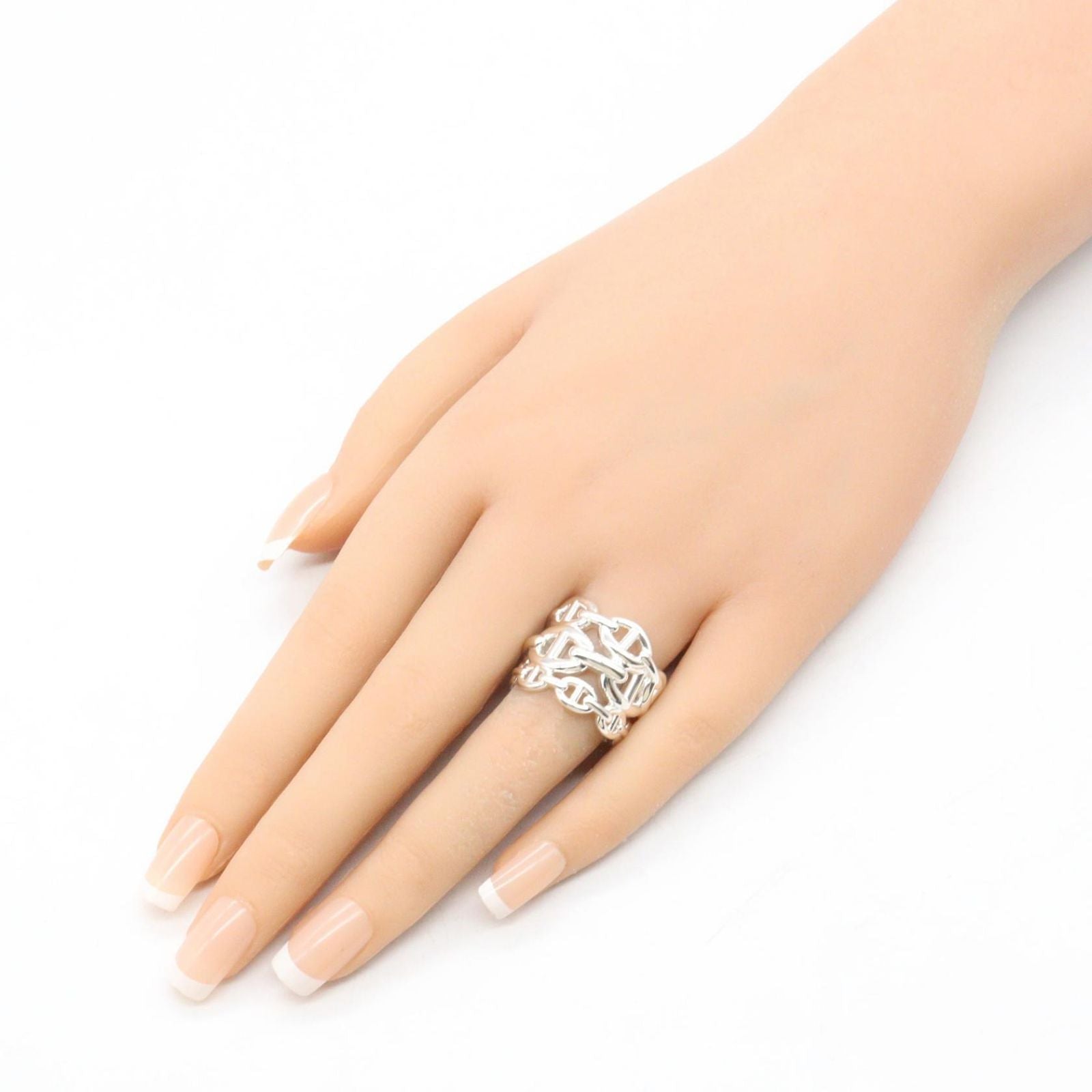 Hermes Ring Chaine D'ancre GM 925 Sterling Silver — view 8