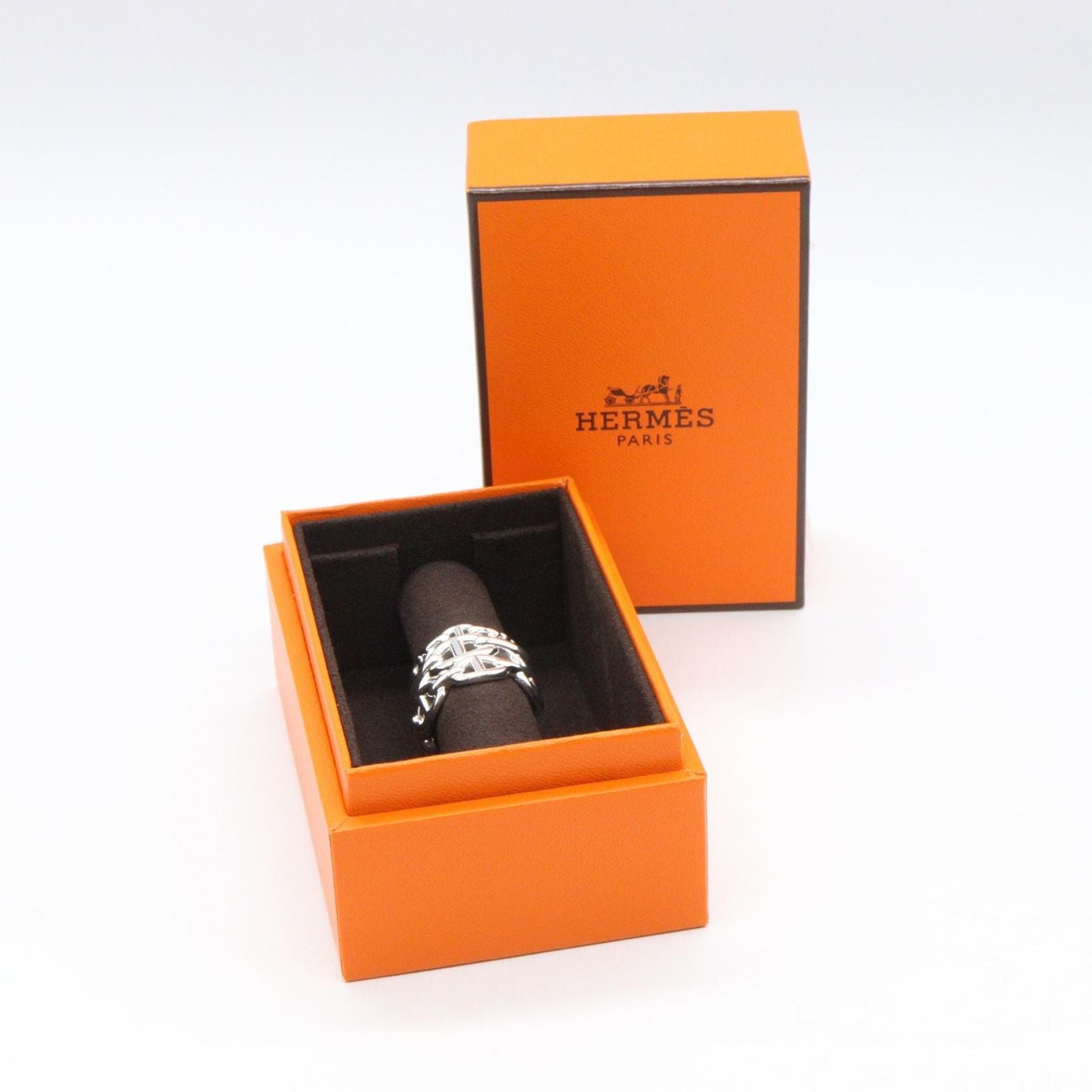 Hermes Ring Chaine D'ancre GM 925 Sterling Silver — view 7