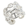 Hermes Ring Chaine D'ancre GM 925 Sterling Silver