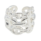 Hermes Ring Chaine D'ancre GM 925 Sterling Silver — view 2