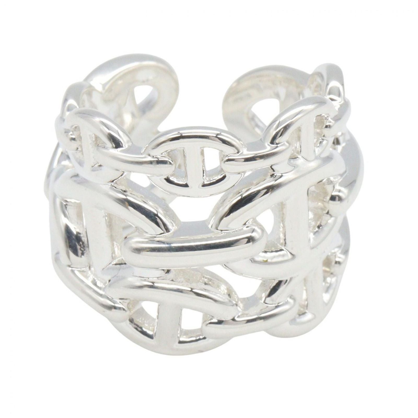 Hermes Ring Chaine D'ancre GM 925 Sterling Silver — view 2