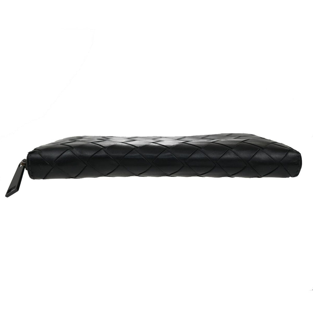 Bottega Veneta Wallet Zip Around Black Leather — view 6