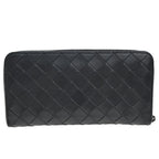 Bottega Veneta Wallet Zip Around Black Leather — view 4