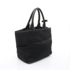 Prada Handbag Black Nylon Leather 2-Way Shoulder — view 2