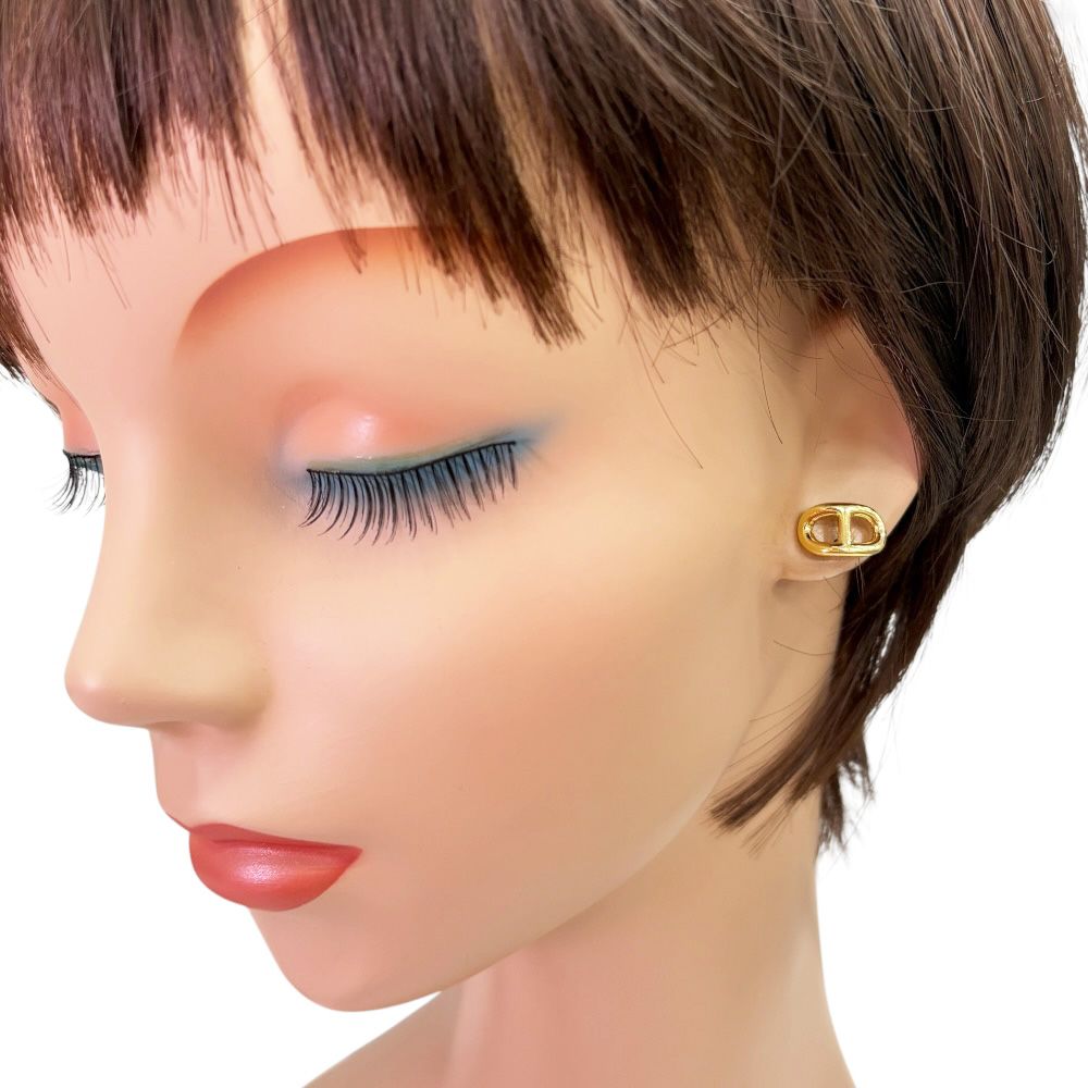 Hermes Chaine D'ancre Earrings 18k Gold — view 2