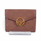 Fendi Studded F's Compact Wallet Micro Trifold — view 2