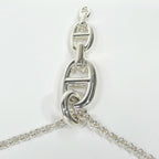 Hermes Necklace Chaine D'ancre Enchainee GM Silver — view 4