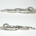 Hermes Necklace Chaine D'ancre Enchainee GM Silver — view 5