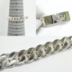 Hermes Bracelet Kelly Gourmette LG Silver — view 9