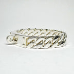 Hermes Bracelet Kelly Gourmette LG Silver — view 3