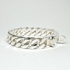 Hermes Bracelet Kelly Gourmette LG Silver — view 4