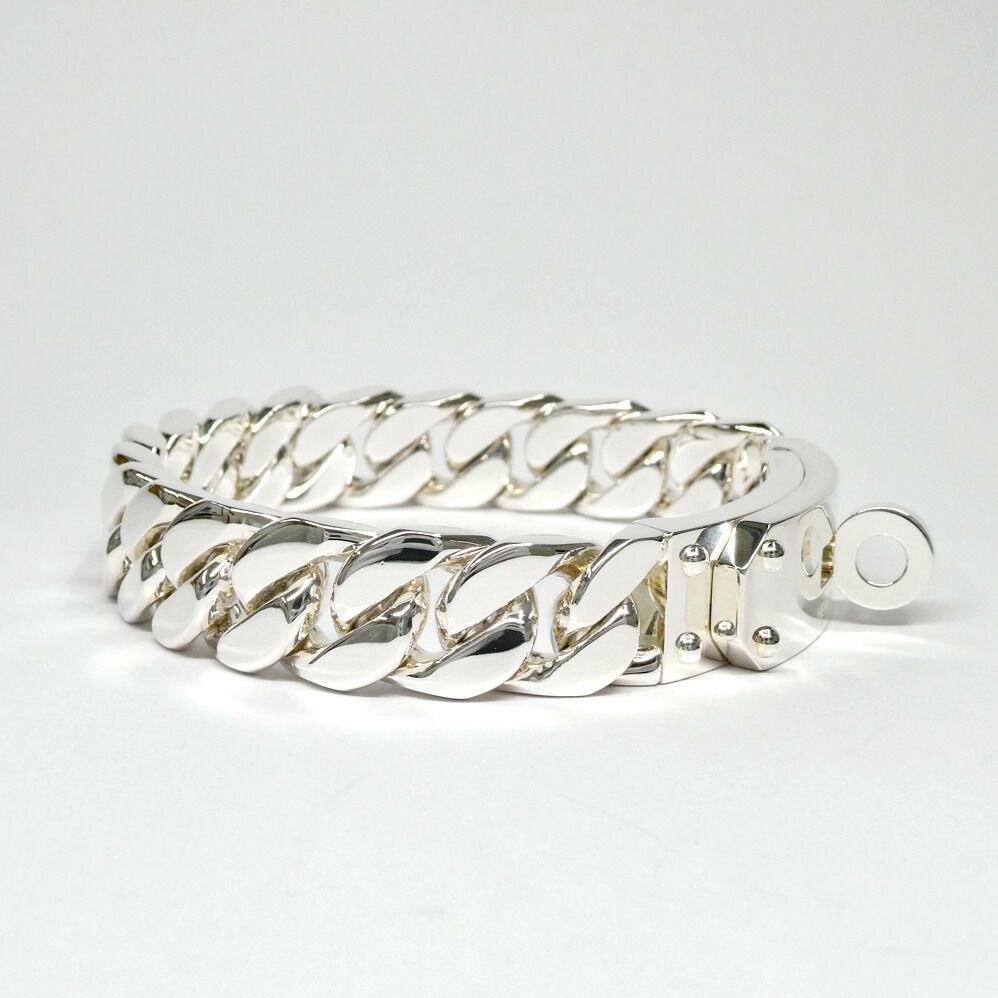 Hermes Bracelet Kelly Gourmette LG Silver — view 4