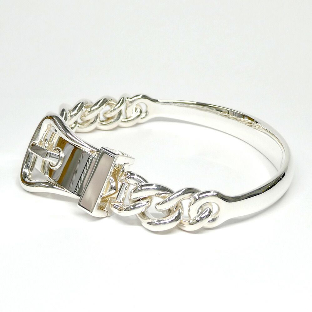 Hermes Bracelet Book le Cellier Inflexible 18 Silver — view 3