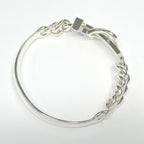 Hermes Bracelet Book le Cellier Inflexible 18 Silver — view 5