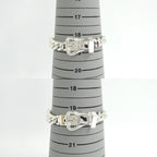 Hermes Bracelet Book le Cellier Inflexible 18 Silver — view 9