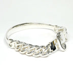 Hermes Bracelet Book le Cellier Inflexible 18 Silver — view 4