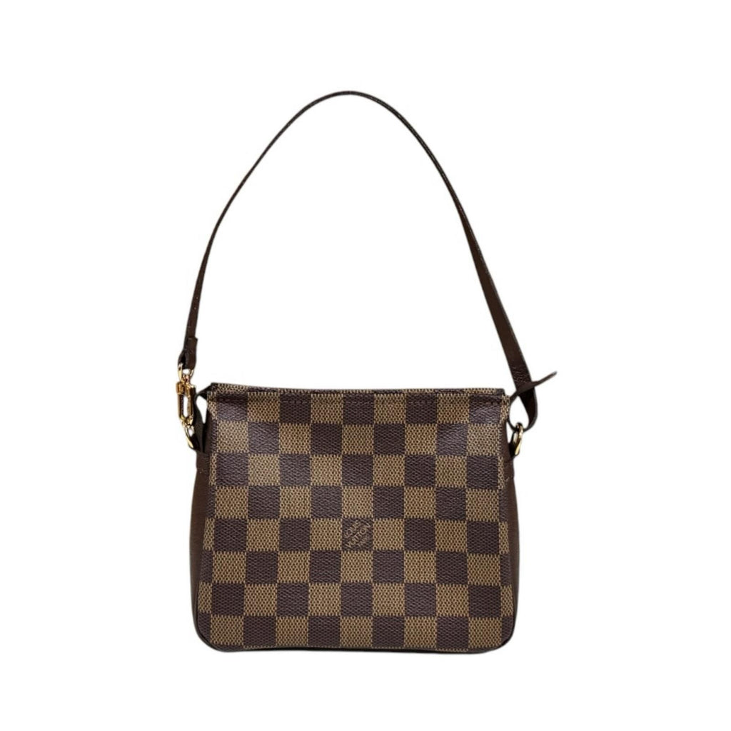 Louis Vuitton Trousse Makeup Damier Handbag Canvas Brown — view 3