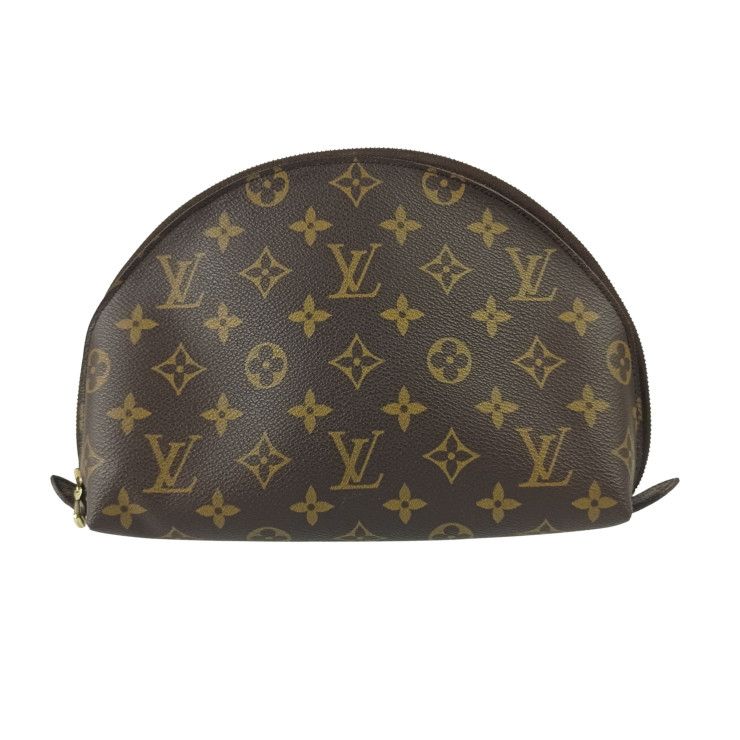 Louis Vuitton Pouch Demironde Brown Monogram Gold