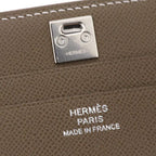 Hermes Card Case Business Holder Vo Madam Etoupe — view 6