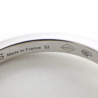 Hermes Ring Chaine D'ancre Contour Points Diamond Total 18k White Gold — view 4