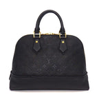 Louis Vuitton Handbag Neo Alma Noir Purple Monogram Empreinte Leather — view 2