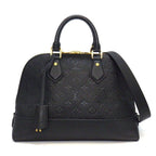 Louis Vuitton Handbag Neo Alma Noir Purple Monogram Empreinte Leather