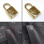 Louis Vuitton Handbag Neo Alma Noir Purple Monogram Empreinte Leather — view 6