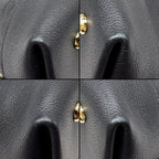 Louis Vuitton Handbag Neo Alma Noir Purple Monogram Empreinte Leather — view 7