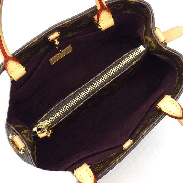 Louis Vuitton Shoulder Bag Montaigne BB Monogram Canvas Gold — view 5