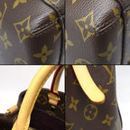 Louis Vuitton Shoulder Bag Montaigne BB Monogram Canvas Gold — view 9