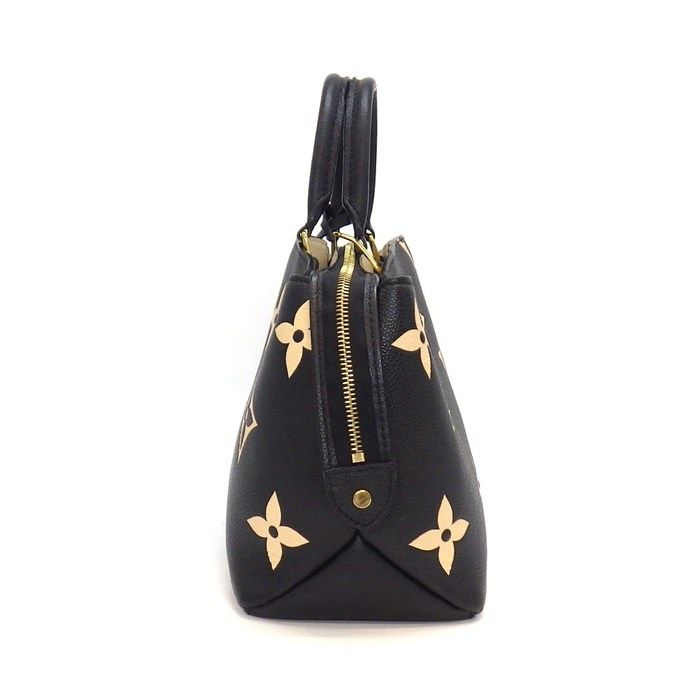 Louis Vuitton Handbag Petit Palais PM Noir Beige Bicolor Monogram Empreinte — view 3