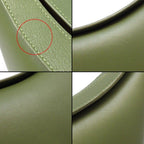 Loewe Shoulder Bag Luna Small Avocado Green Silk Calfskin Gold — view 8