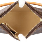 Louis Vuitton Looping MM Monogram Shoulder Bag Canvas Brown — view 6