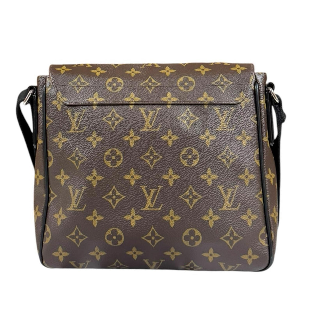 Louis Vuitton District PM Monogram Macassar Shoulder Bag Brown — view 3
