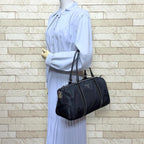 Prada Mini Boston Bag Nylon Black — view 2