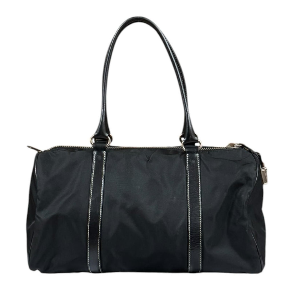 Prada Mini Boston Bag Nylon Black — view 3