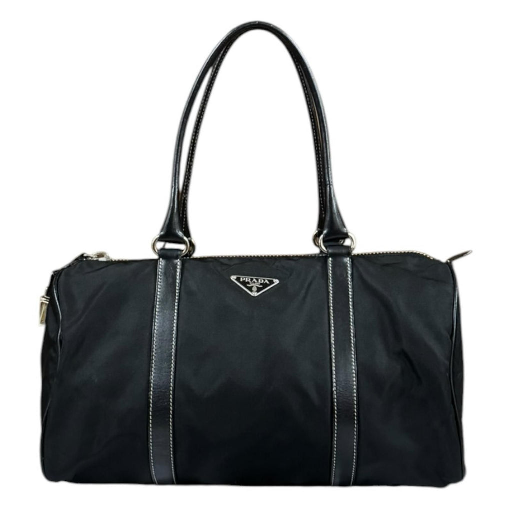 Prada Mini Boston Bag Nylon Black